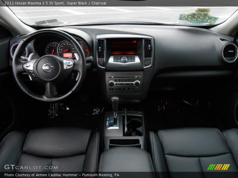Dashboard of 2011 Maxima 3.5 SV Sport