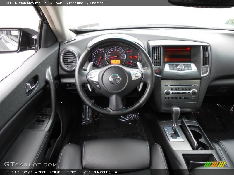 Dashboard of 2011 Maxima 3.5 SV Sport