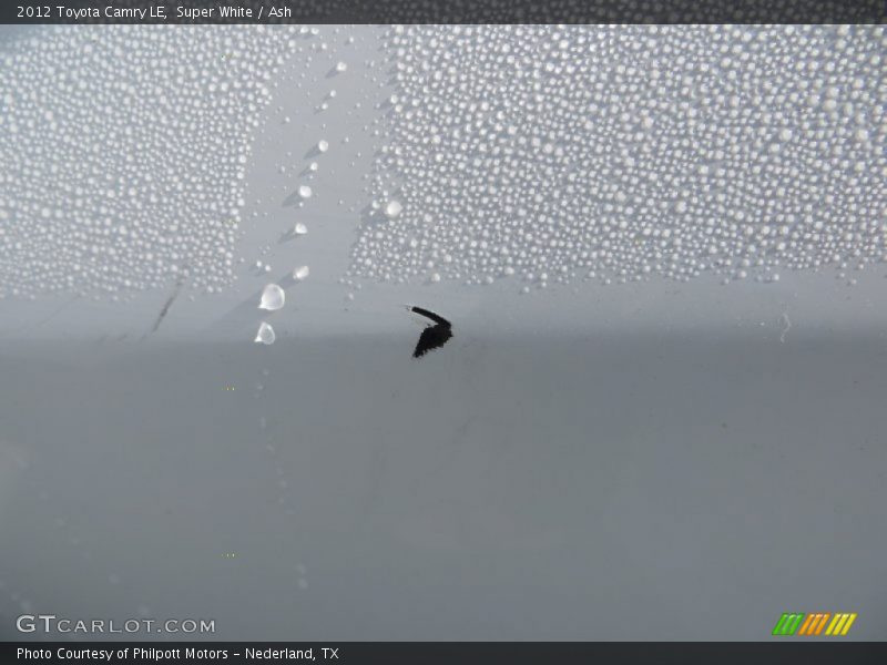 Super White / Ash 2012 Toyota Camry LE