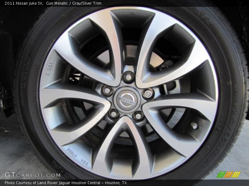 Gun Metallic / Gray/Silver Trim 2011 Nissan Juke SV