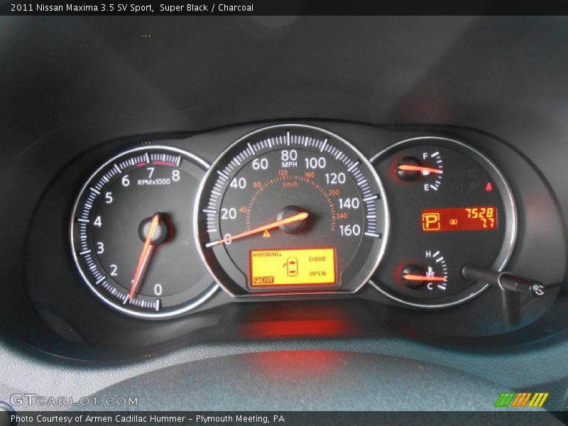  2011 Maxima 3.5 SV Sport 3.5 SV Sport Gauges