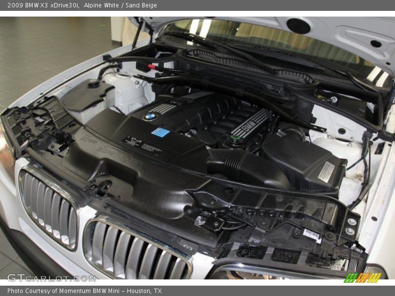 Alpine White / Sand Beige 2009 BMW X3 xDrive30i
