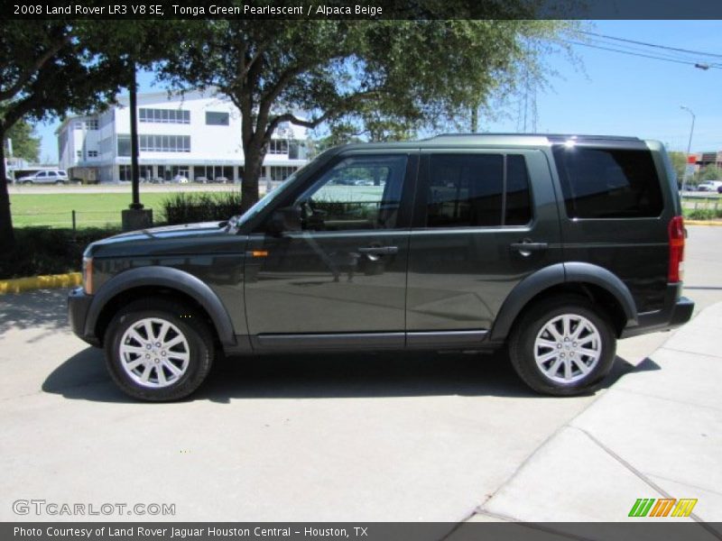  2008 LR3 V8 SE Tonga Green Pearlescent