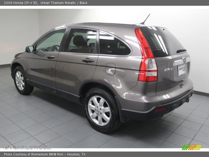 Urban Titanium Metallic / Black 2009 Honda CR-V EX