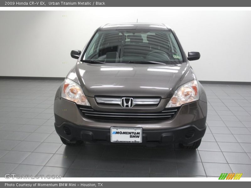 Urban Titanium Metallic / Black 2009 Honda CR-V EX