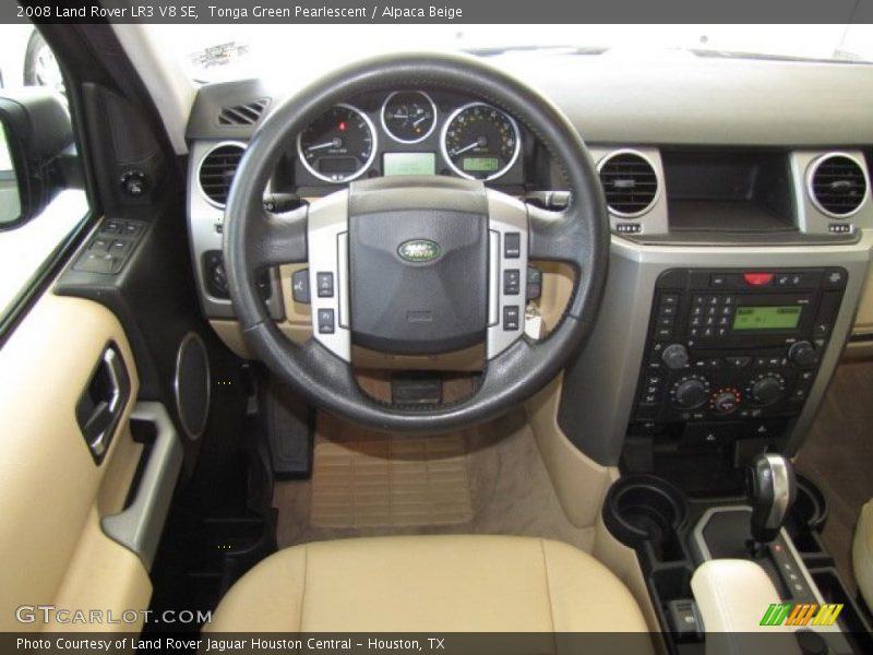 Tonga Green Pearlescent / Alpaca Beige 2008 Land Rover LR3 V8 SE
