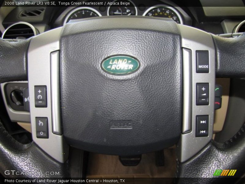 Tonga Green Pearlescent / Alpaca Beige 2008 Land Rover LR3 V8 SE