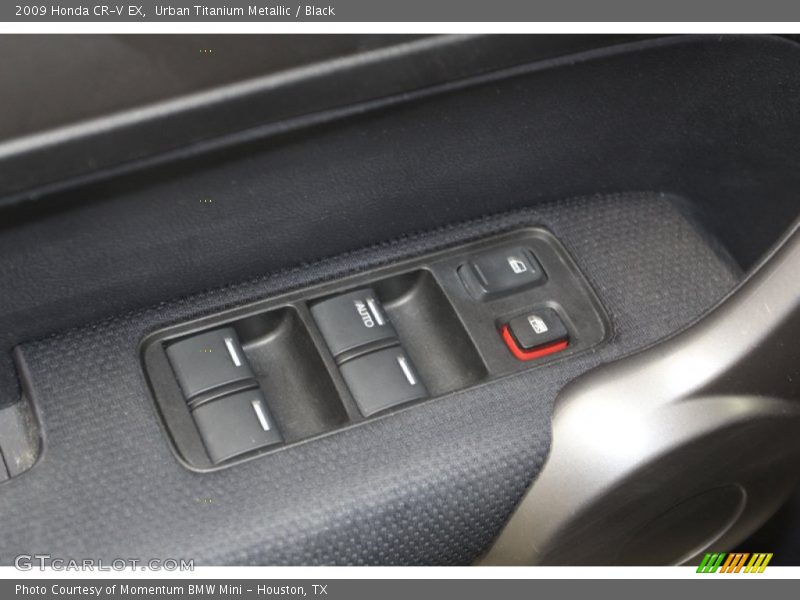 Urban Titanium Metallic / Black 2009 Honda CR-V EX