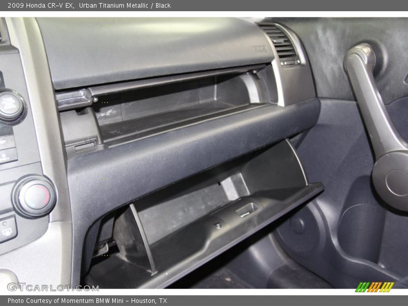 Urban Titanium Metallic / Black 2009 Honda CR-V EX