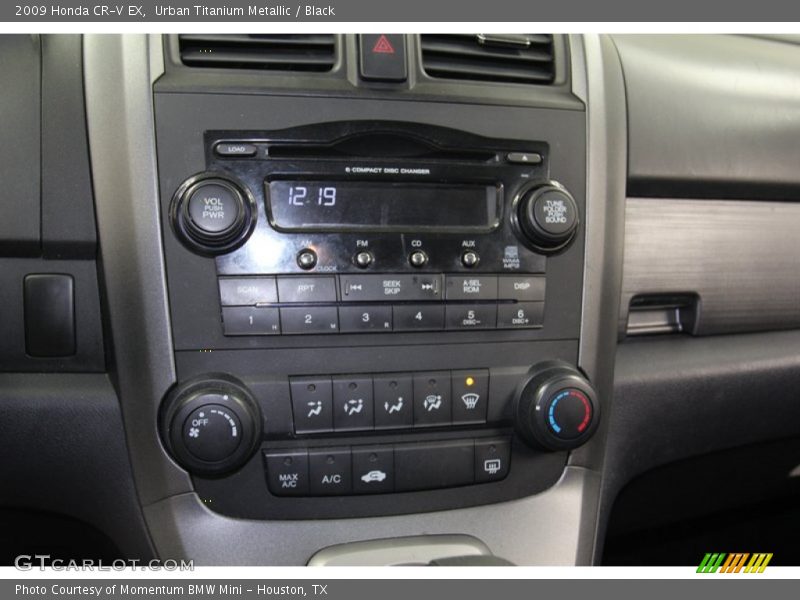 Urban Titanium Metallic / Black 2009 Honda CR-V EX