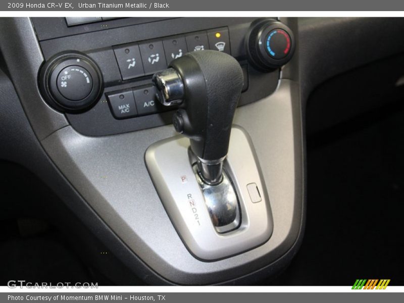 Urban Titanium Metallic / Black 2009 Honda CR-V EX