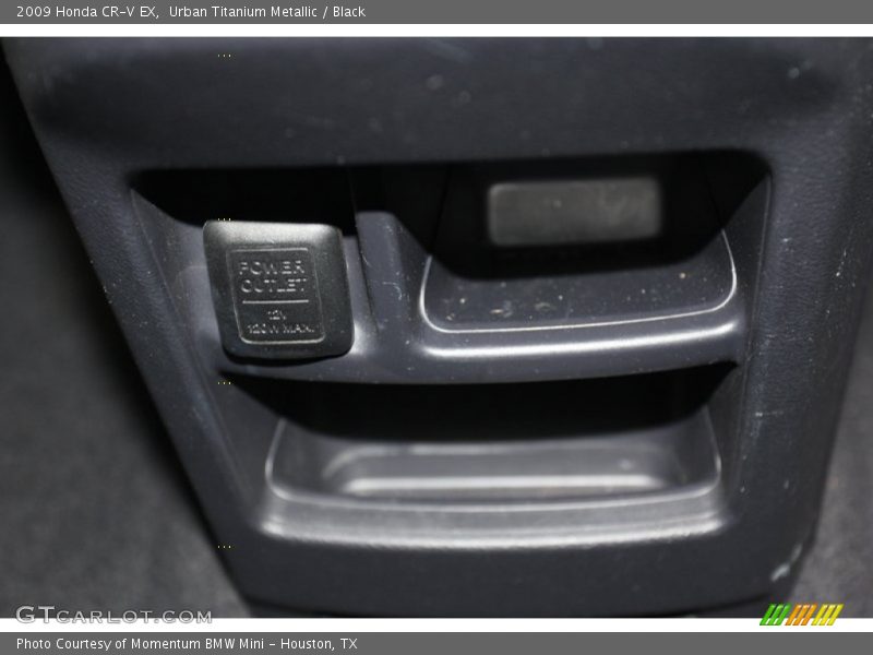 Urban Titanium Metallic / Black 2009 Honda CR-V EX