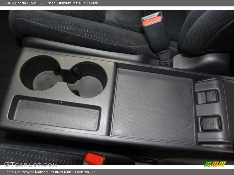 Urban Titanium Metallic / Black 2009 Honda CR-V EX