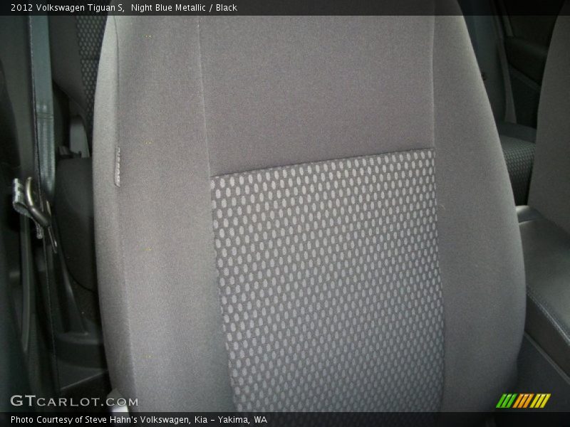 Night Blue Metallic / Black 2012 Volkswagen Tiguan S