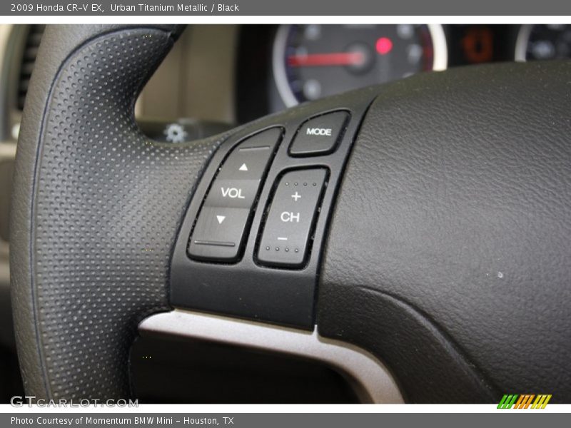 Urban Titanium Metallic / Black 2009 Honda CR-V EX