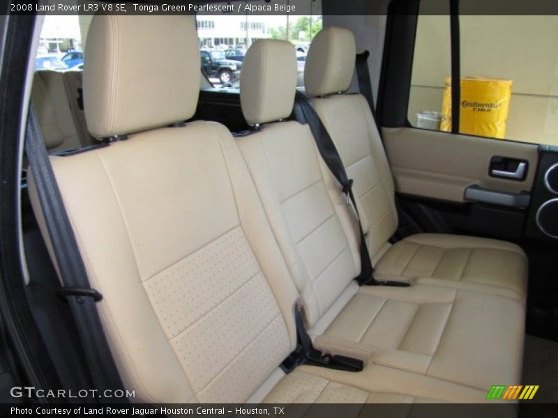 Tonga Green Pearlescent / Alpaca Beige 2008 Land Rover LR3 V8 SE