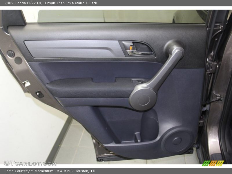 Urban Titanium Metallic / Black 2009 Honda CR-V EX