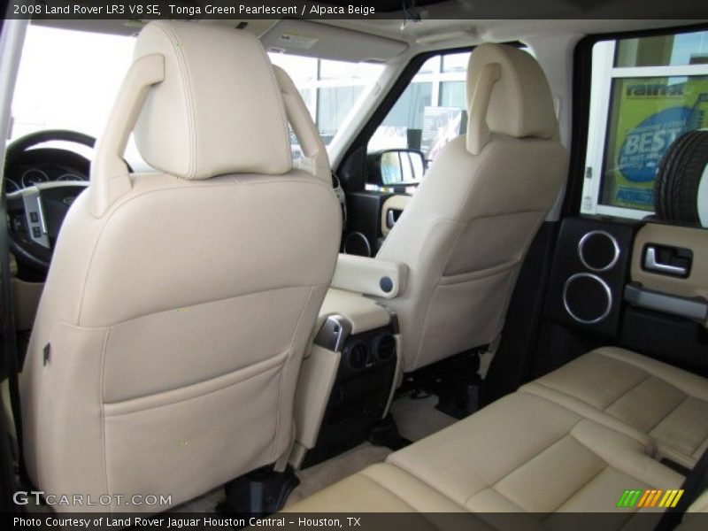 Tonga Green Pearlescent / Alpaca Beige 2008 Land Rover LR3 V8 SE