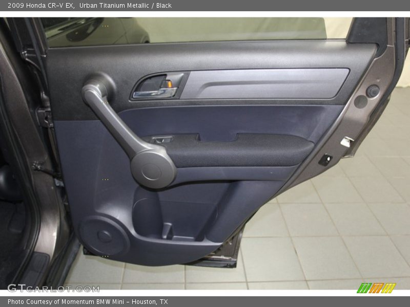 Urban Titanium Metallic / Black 2009 Honda CR-V EX