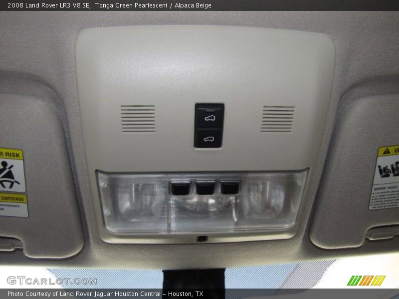Tonga Green Pearlescent / Alpaca Beige 2008 Land Rover LR3 V8 SE