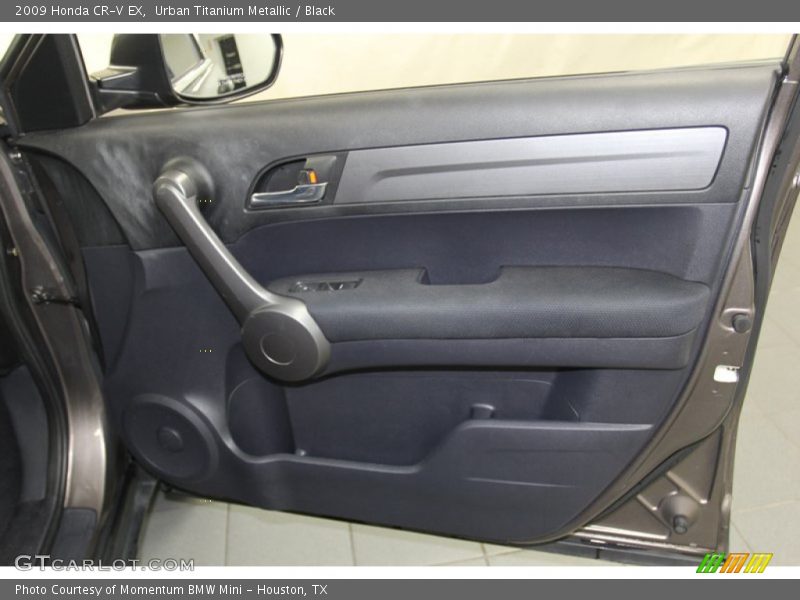 Urban Titanium Metallic / Black 2009 Honda CR-V EX
