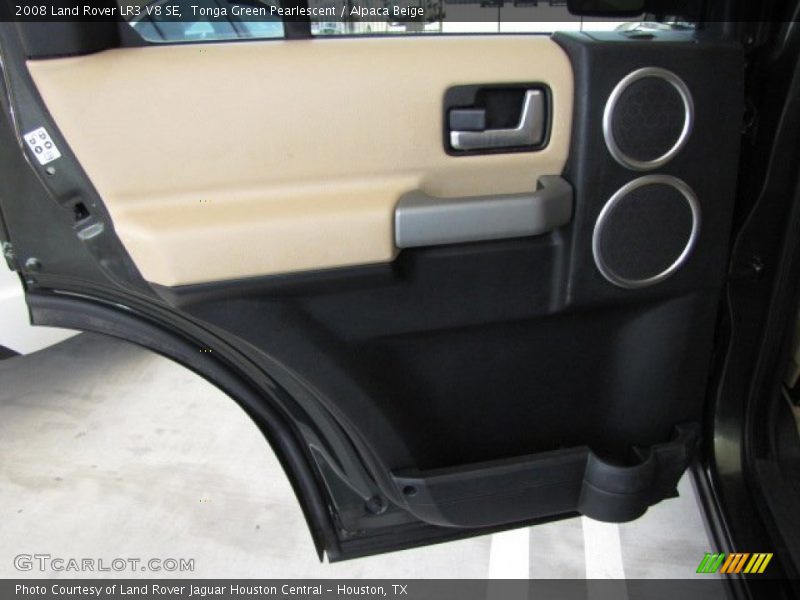 Tonga Green Pearlescent / Alpaca Beige 2008 Land Rover LR3 V8 SE