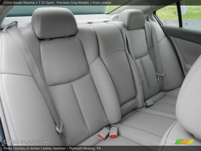 Precision Gray Metallic / Frost Leather 2009 Nissan Maxima 3.5 SV Sport