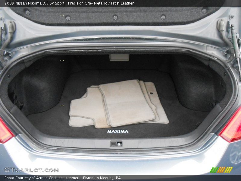 Precision Gray Metallic / Frost Leather 2009 Nissan Maxima 3.5 SV Sport