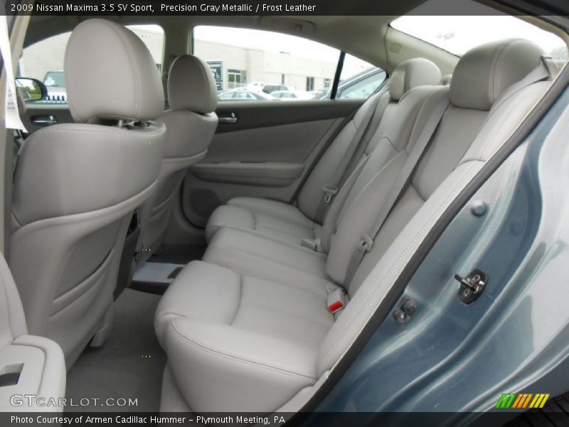 Precision Gray Metallic / Frost Leather 2009 Nissan Maxima 3.5 SV Sport