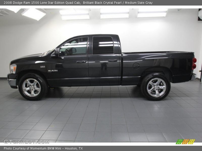  2008 Ram 1500 Lone Star Edition Quad Cab Brilliant Black Crystal Pearl