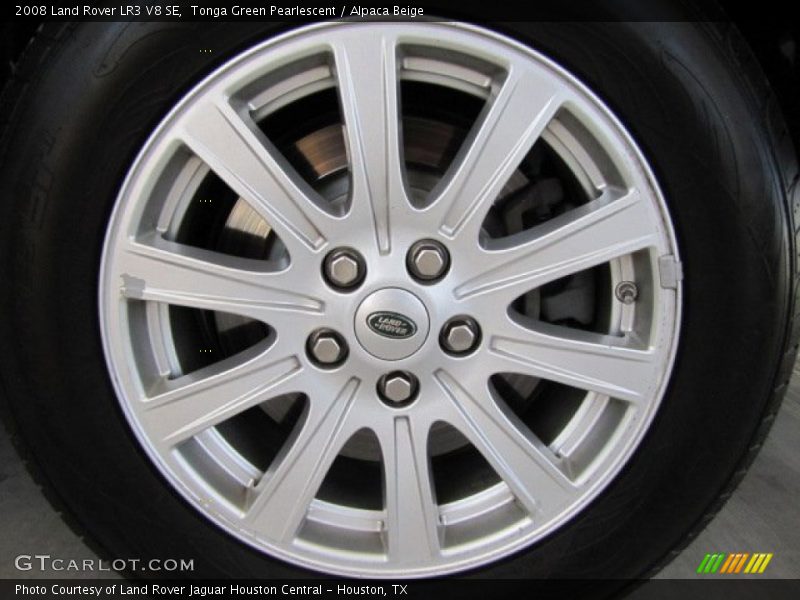 Tonga Green Pearlescent / Alpaca Beige 2008 Land Rover LR3 V8 SE