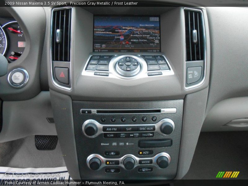 Precision Gray Metallic / Frost Leather 2009 Nissan Maxima 3.5 SV Sport