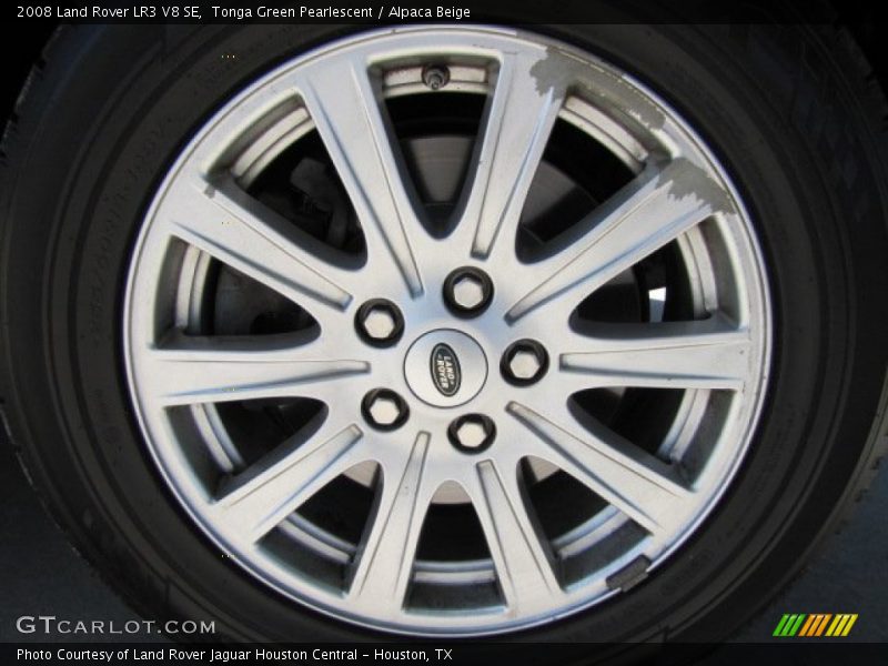 Tonga Green Pearlescent / Alpaca Beige 2008 Land Rover LR3 V8 SE