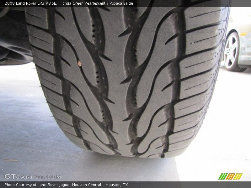 Tonga Green Pearlescent / Alpaca Beige 2008 Land Rover LR3 V8 SE
