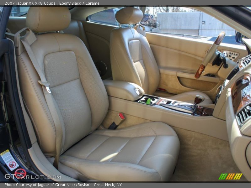  2007 XK XK8 Coupe Caramel Interior