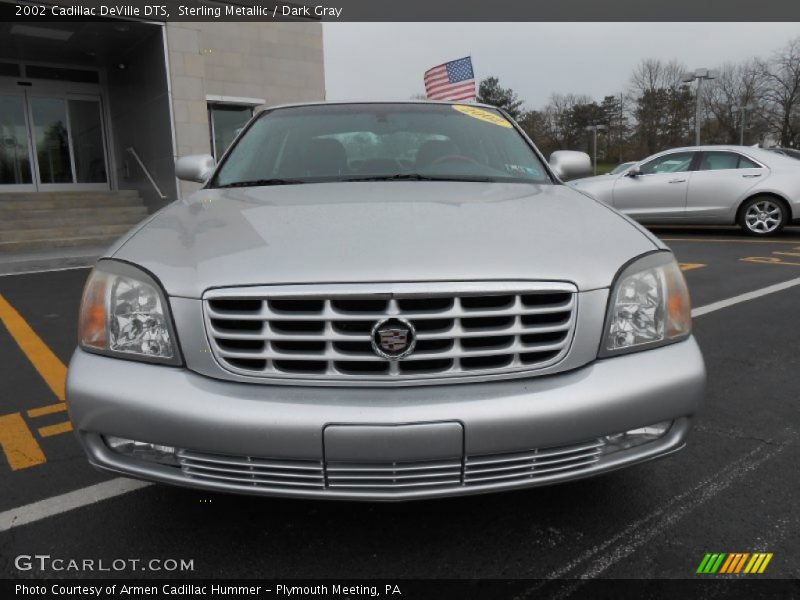 Sterling Metallic / Dark Gray 2002 Cadillac DeVille DTS