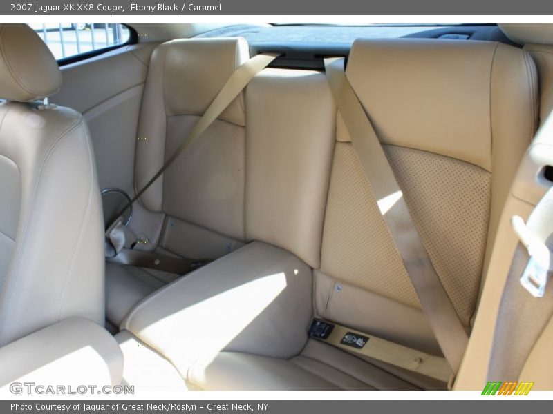 Ebony Black / Caramel 2007 Jaguar XK XK8 Coupe