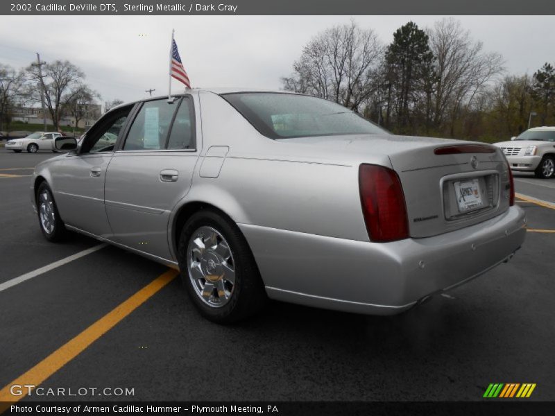 Sterling Metallic / Dark Gray 2002 Cadillac DeVille DTS