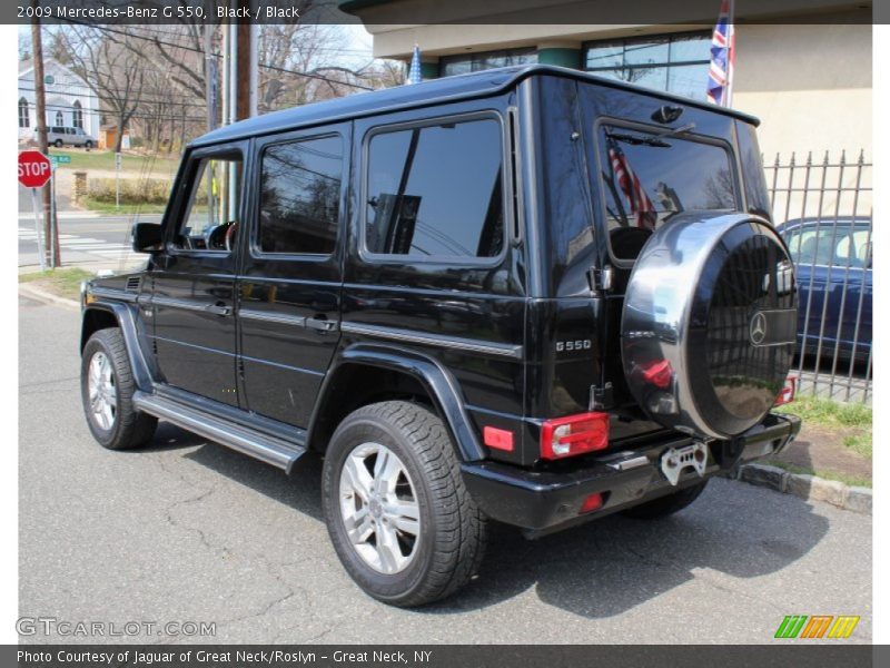 Black / Black 2009 Mercedes-Benz G 550