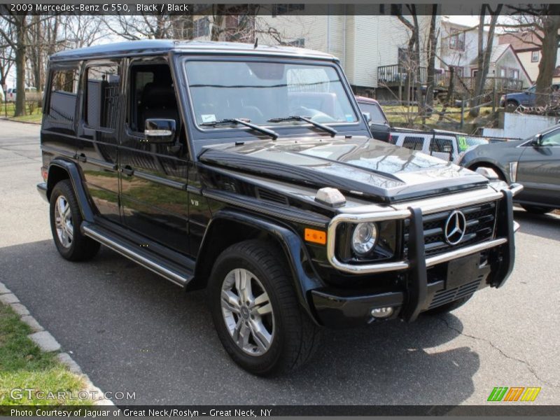 Black / Black 2009 Mercedes-Benz G 550