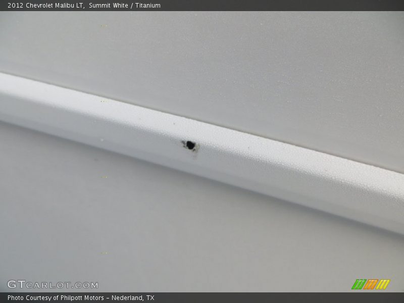Summit White / Titanium 2012 Chevrolet Malibu LT