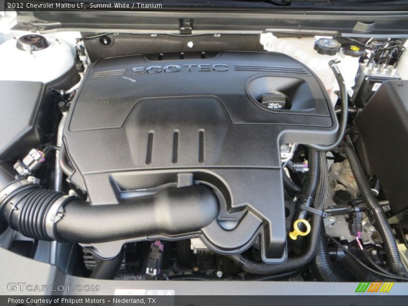 Summit White / Titanium 2012 Chevrolet Malibu LT