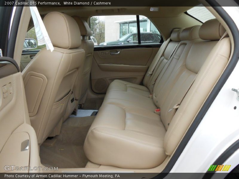 Rear Seat of 2007 DTS Performance