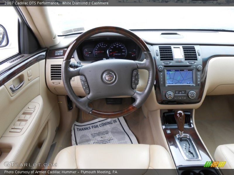 White Diamond / Cashmere 2007 Cadillac DTS Performance