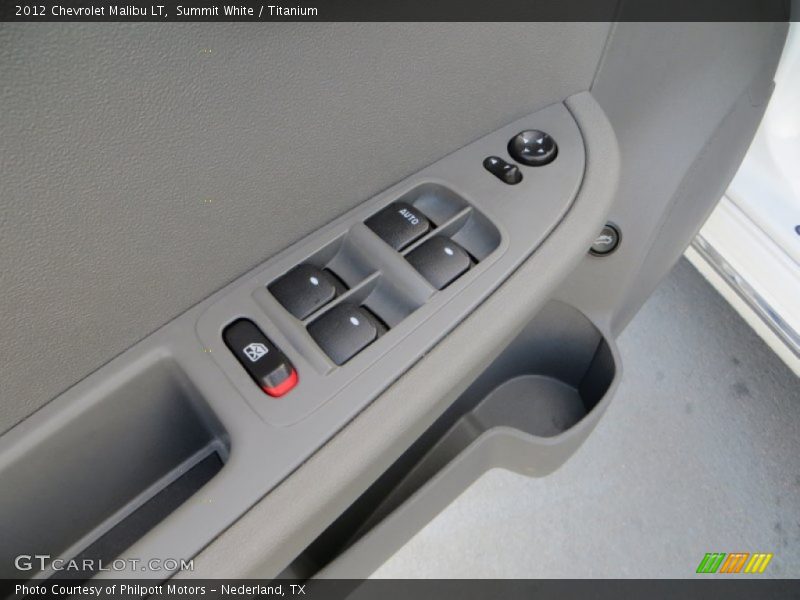 Summit White / Titanium 2012 Chevrolet Malibu LT