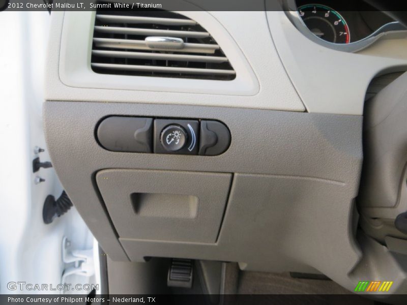 Summit White / Titanium 2012 Chevrolet Malibu LT