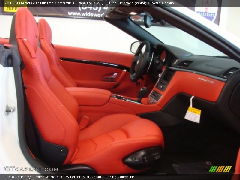 Front Seat of 2013 GranTurismo Convertible GranCabrio MC