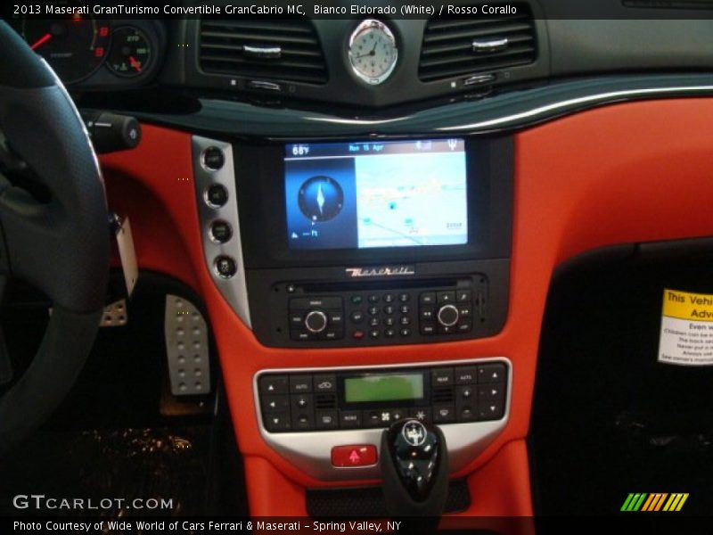 Controls of 2013 GranTurismo Convertible GranCabrio MC