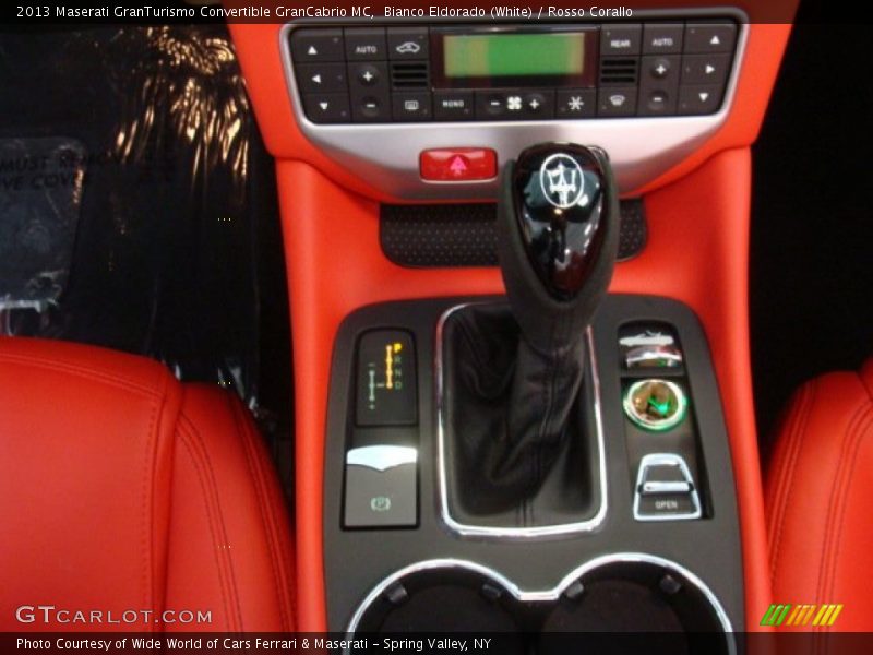  2013 GranTurismo Convertible GranCabrio MC 6 Speed ZF Paddle-Shift Automatic Shifter