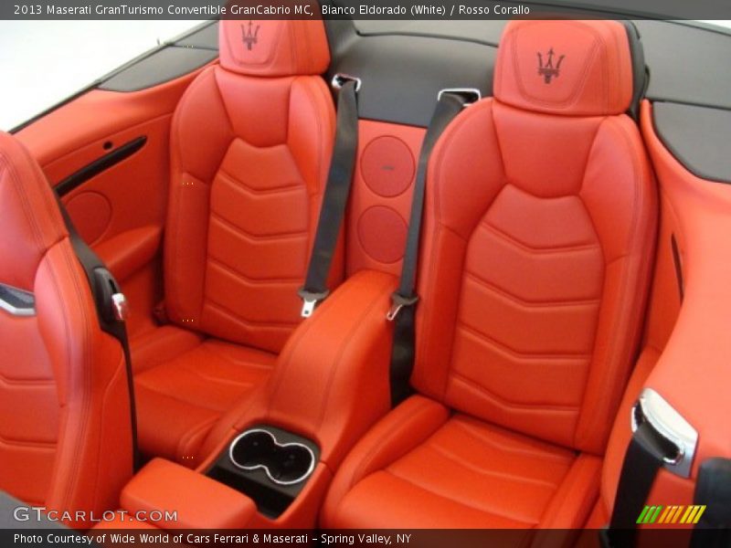 Rear Seat of 2013 GranTurismo Convertible GranCabrio MC